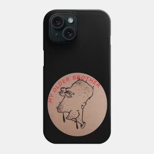 My older brother (funny sketch) Phone Case