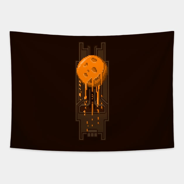 Pixel Planets : Mars Tapestry by Draad