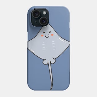 Cute Sting Ray Doodle Phone Case