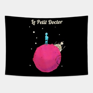 Le Petit Doctor Manhattan Tapestry