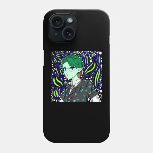 green elf with love and nature ecopop girl Phone Case