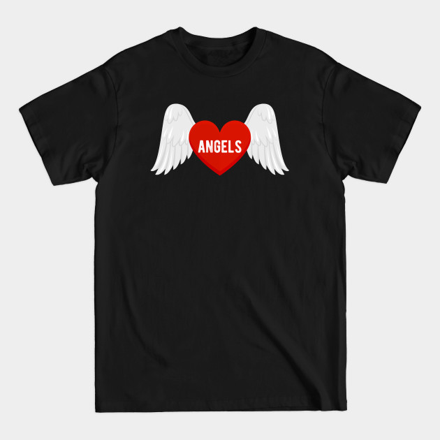 Discover I Love Angels - Angel Lover Gift - T-Shirt