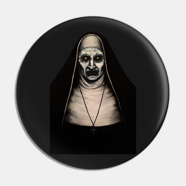 The Nun Pin by LeeHowardArtist