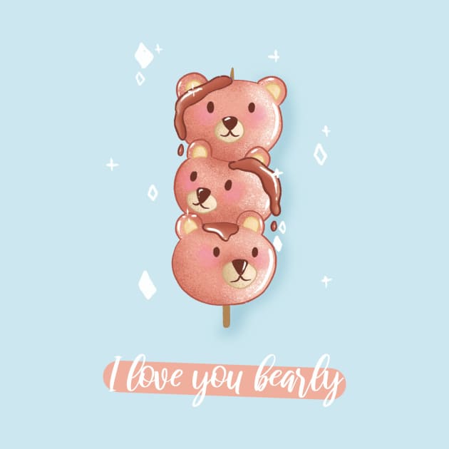 I love you bearly sweet bears dessert by Mydrawingsz