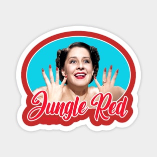 Jungle Red Magnet