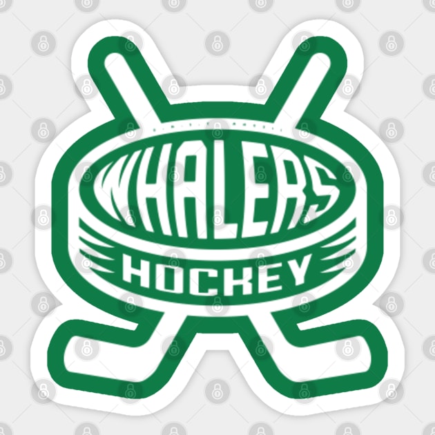 Hartford Whalers Vintage Hockey Puck