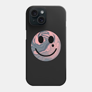 Blue Smiley Phone Case