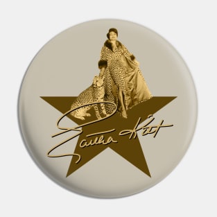 Eartha Kitt - Signature Pin