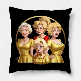 golden girls Pillow