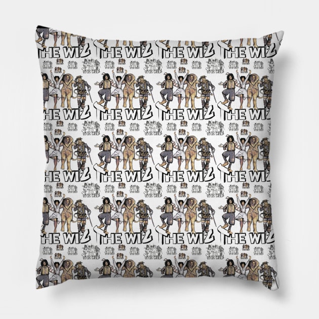 The Wiz Pillow by digitaldoodlers