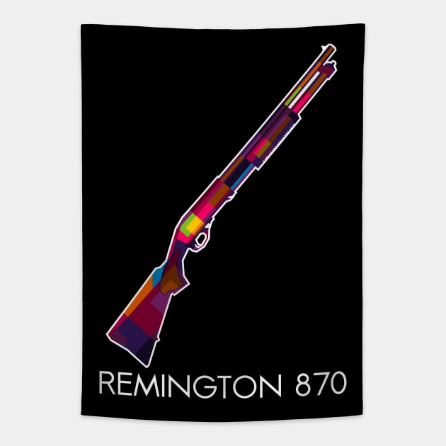 Remington 870 Tacticle Tapestry by wpaprint