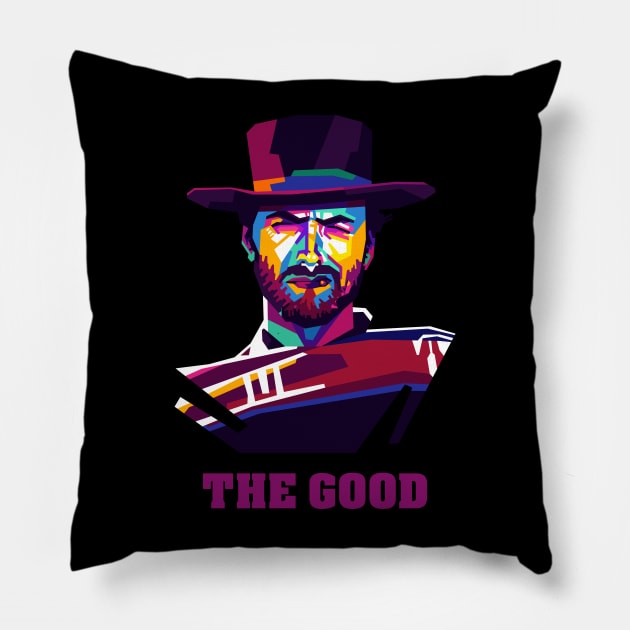 The Good - WPAP Pillow by Wahyu Aji Sadewa