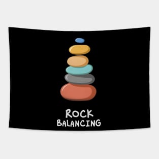 STONE ROCK BALANCING Tapestry