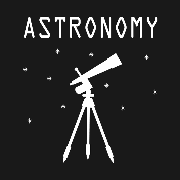 Astronomy Telescope by JevLavigne