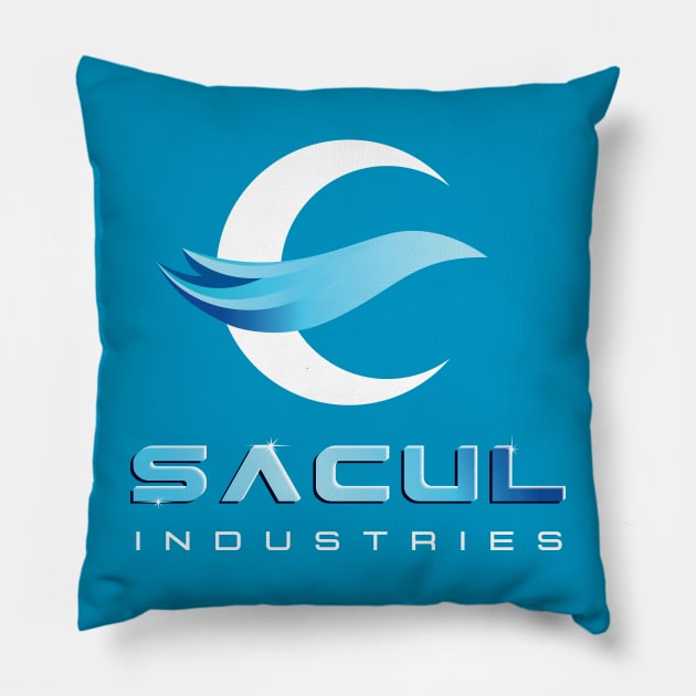 Sacul Industries Pillow by MindsparkCreative