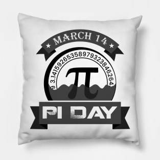 Funny Math Teacher Happy Pi Day Pillow