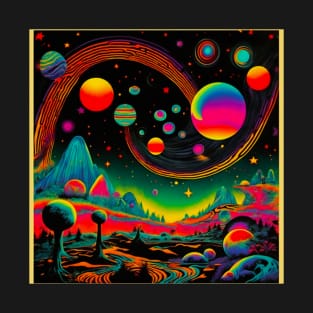 Planetary Blacklight T-Shirt