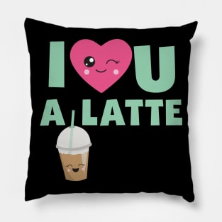 I Love You A Latte Pillow