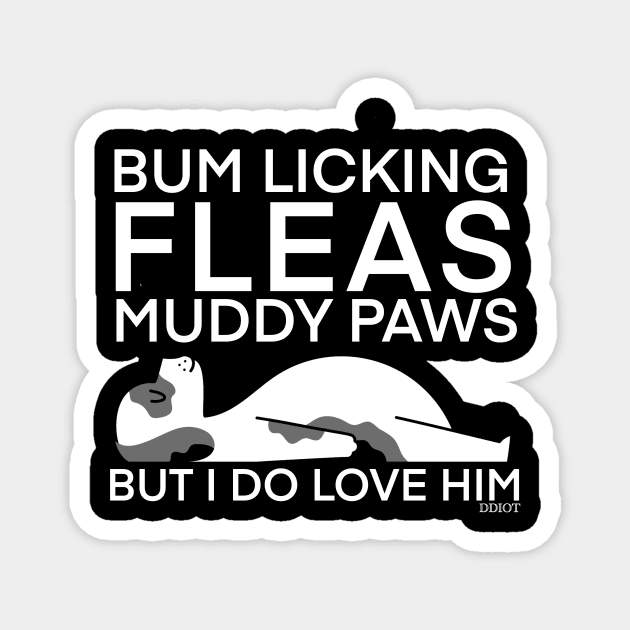 Dog Walker Magnet by lovelifetriumph