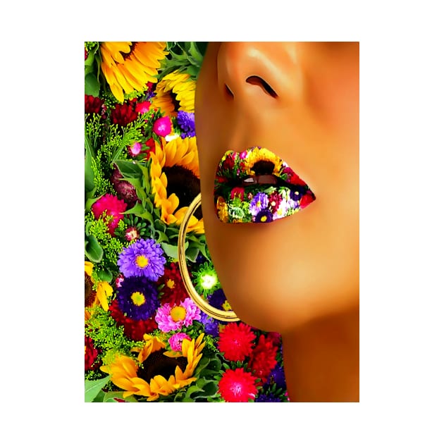 Lips in Multiflower by YamyMorrell