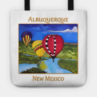 Hot air balloons, Albuquerque New Mexico Tote