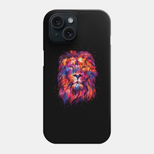 Abstract King Lion Phone Case