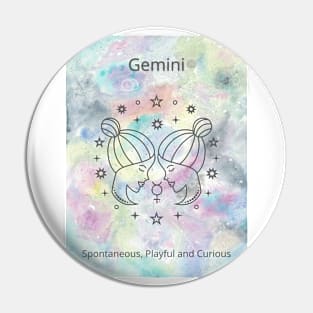 Horoscope Gemini Pin