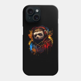 Badass Gangster Sloth Phone Case