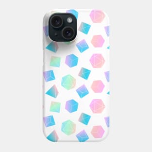 Kawaii Pastel Dice Print Phone Case