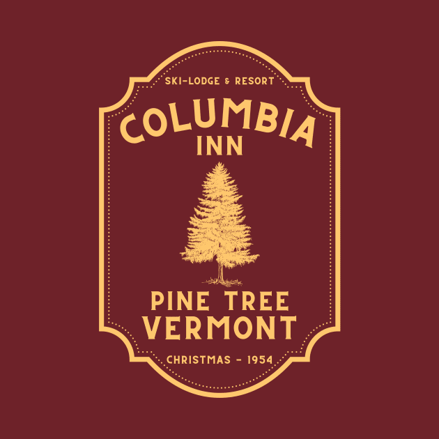 White Christmas: Columbia Inn (Gold) by kenocaster