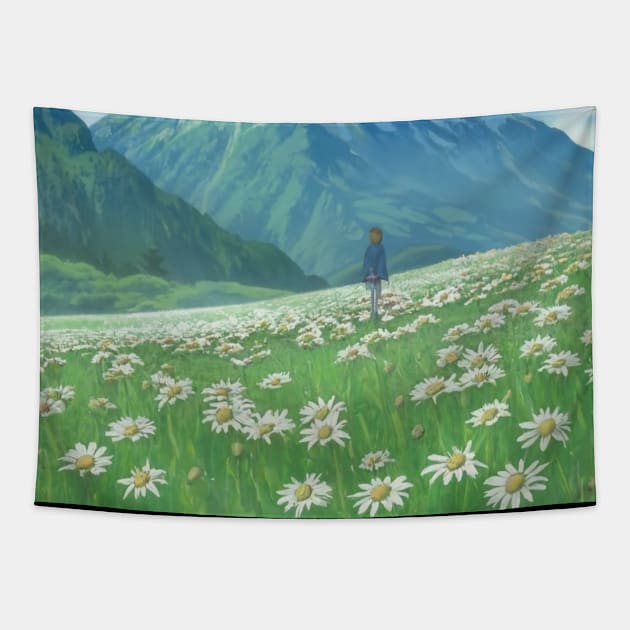 Serene - Landscape Tapestry by AnimeVision