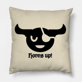 Horns Up! Pillow