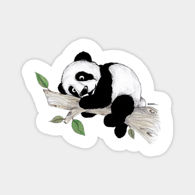 PANDA Magnet by MOKO.illustrations.junior