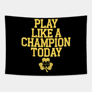 Play Like A Champions Todays Funny Tapestry