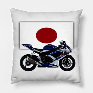 Japanese Motorcycle Suzuki GSXR Pillow