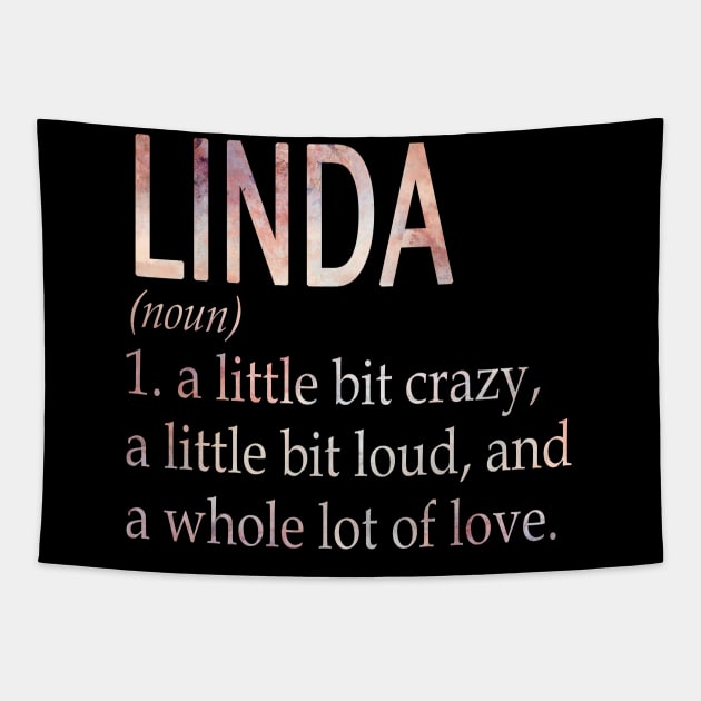 Linda Girl Name Definition Tapestry by ThanhNga