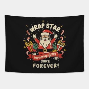 Wrap star improving gifts since forever Tapestry