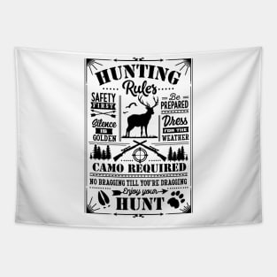 Hunting rules Tapestry