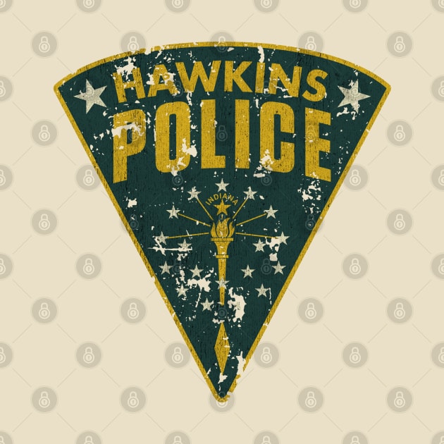 Hawkins Police Department Patch by JCD666