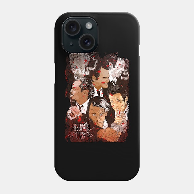 Graphic Photo Neo Noir Crime Film Phone Case by WholesomeFood