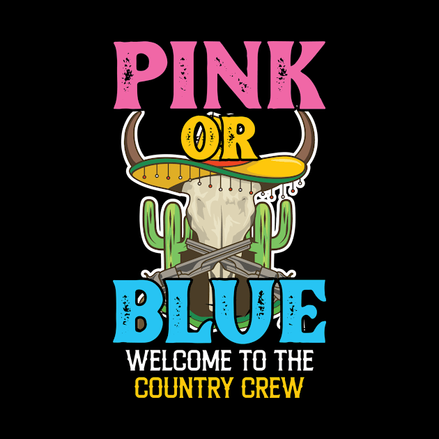 Country Gender Reveal Design for a Cowboy by ErdnussbutterToast