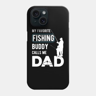 Father's Day funny Dad jokes Fishing quote Phone Case