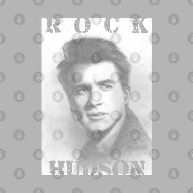 Rock Hudson by jkarenart