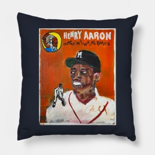 Hank Aaron Pillow