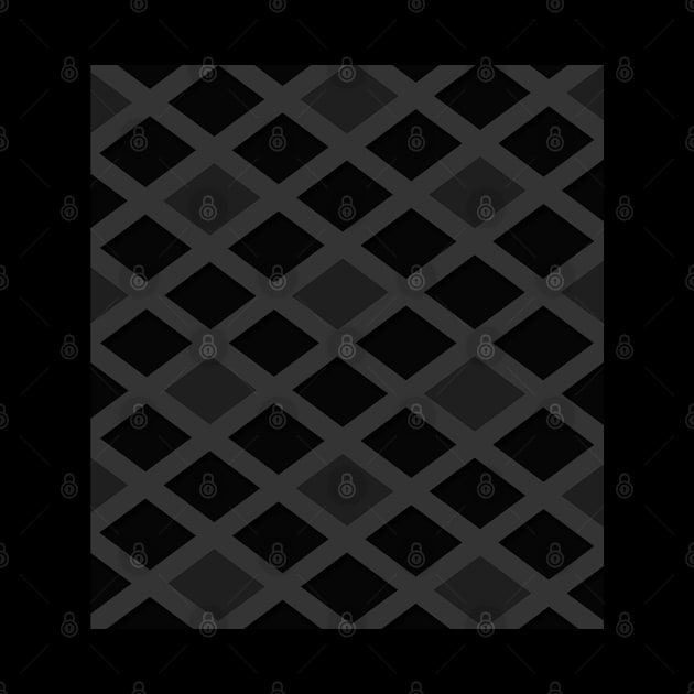 Black textured checked background by Spinkly