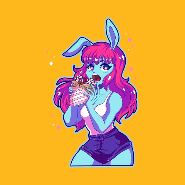 Bunny Hunny by Mikesgarbageart