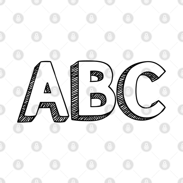 ABC <\\> Typography Design by Aqumoet