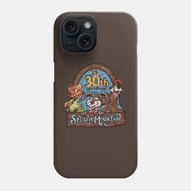 The Splash Mountain - Anniv 30th Phone Case by Comicollogy