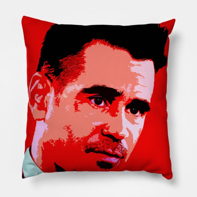 colin farrell Pillow by oryan80