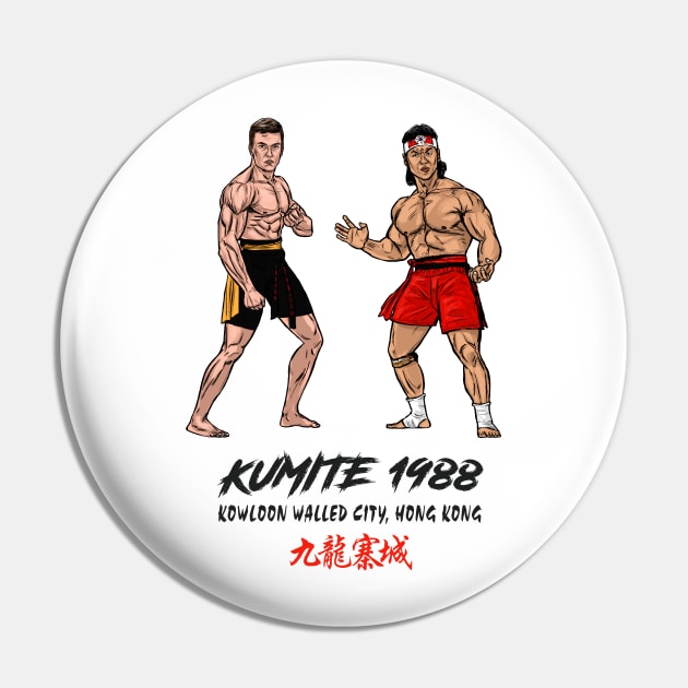 Kumite 1988 Pin by PreservedDragons